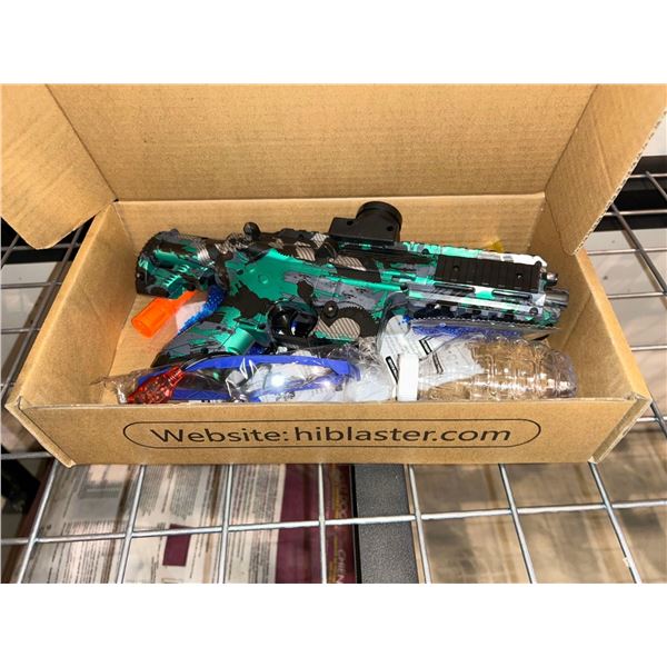 Automatic Gel Blaster with Goggles and 50,000 Gel Beads，Children's Toy Gun Gel Ball Blaste