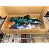 Image 1 : Automatic Gel Blaster with Goggles and 50,000 Gel Beads，Children's Toy Gun Gel Ball Blaste
