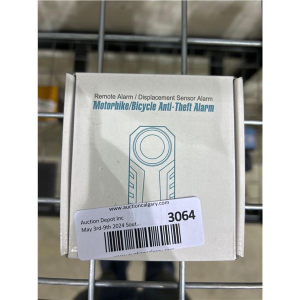 Motorcycle / bicycle anti-theft alarm