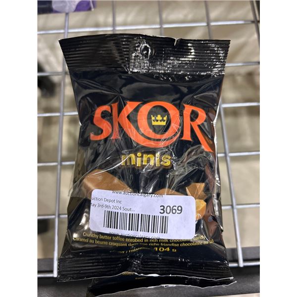 Skor minis chocolate snacks 6x104g