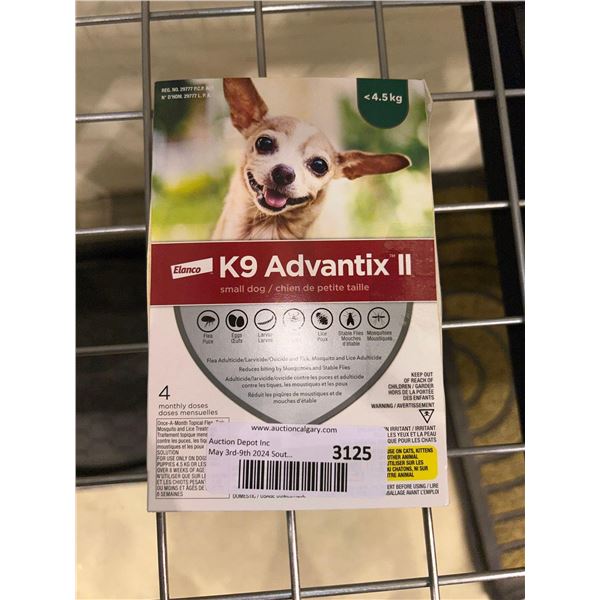 K9 Advantix small dog flea treatment