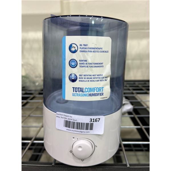 Homedics total comfort ultra sonic humidifier