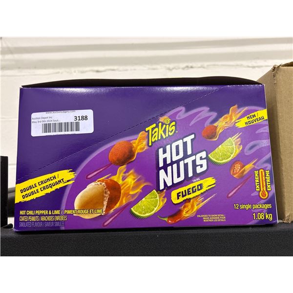 Takis Fuego hot nuts 12x90g