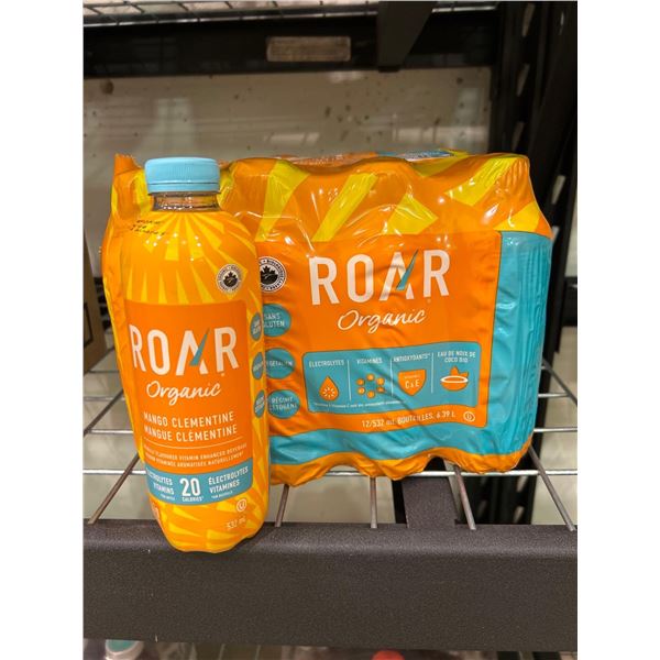 Roar Organic mango clementine electrolyte drink 12x532ml