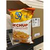 Image 1 : 59th street food co. ketchup flavor potato chips 16x140g