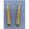 Image 1 : LOT of 2 Large Vials of Golden Flake Material