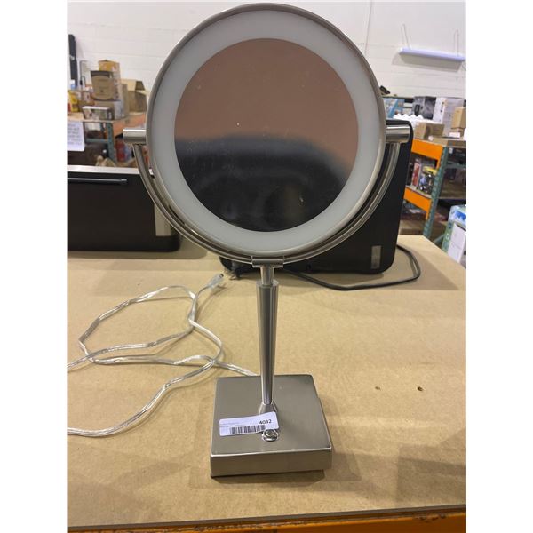 LED Vanity Mirror with 10X Magnification