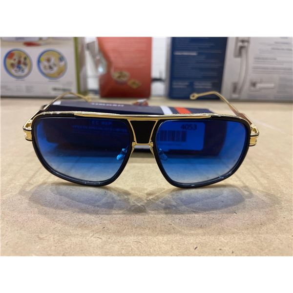 GOBIGER Aviator Sunglasses for Men Retro Fashion Goggle Alloy Frame shades