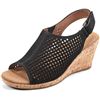Image 4 : Rockport Women's Briah Perf Sling Wedge Sandal Size 11
