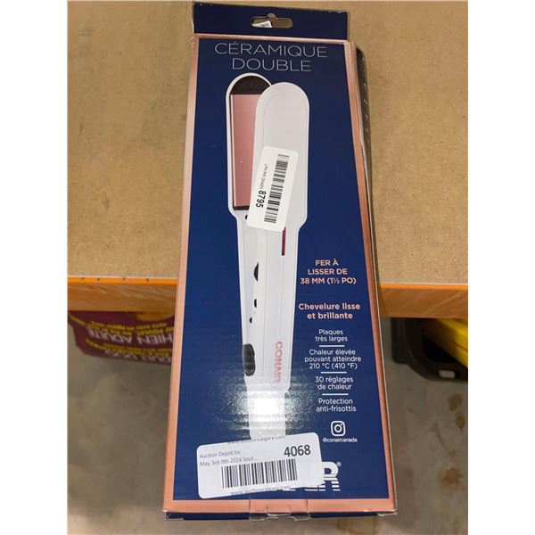 Conair Double Ceramic Straight + Smooth Straightener