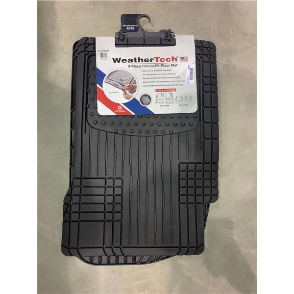 Weather Tech 4 Piece Trim To Fit Floor Mats