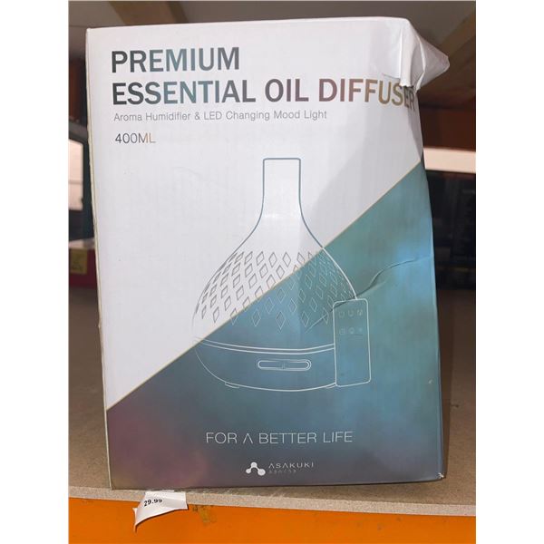 Premium Essential Oil Diffuser 400ml