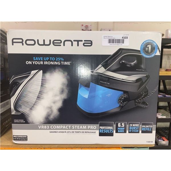 Rowenta VR83 compact steam pro clothing iron