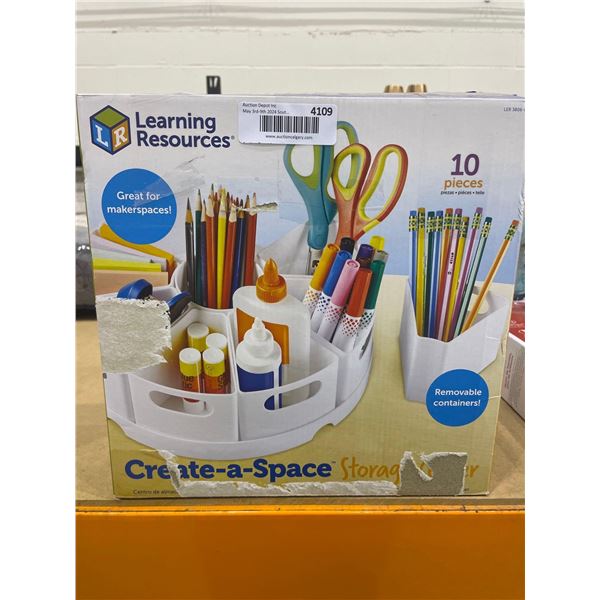Learning resources create-a-space desktop storage center