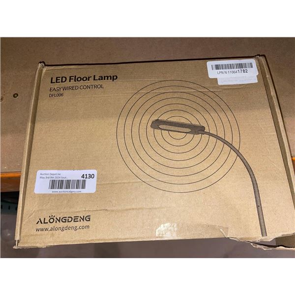 ALongDeng LED Floor Lamps, 5 Brightness Levels & 3 Colors