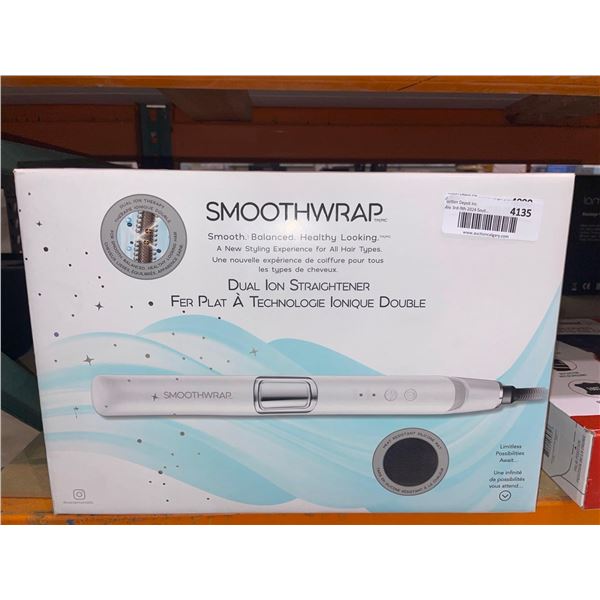 Smoothwrap dual ion hair straightener