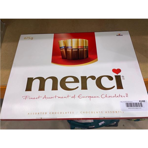 Merci assorted fine European chocolates
