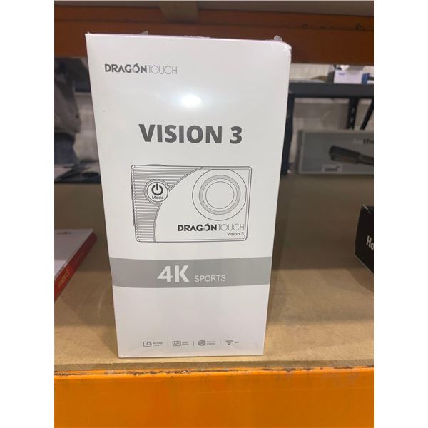 Dragon Touch 4K Action Camera 20MP Vision 3 Underwater Waterproof Camera 170° Wide Angle WiFi Sports