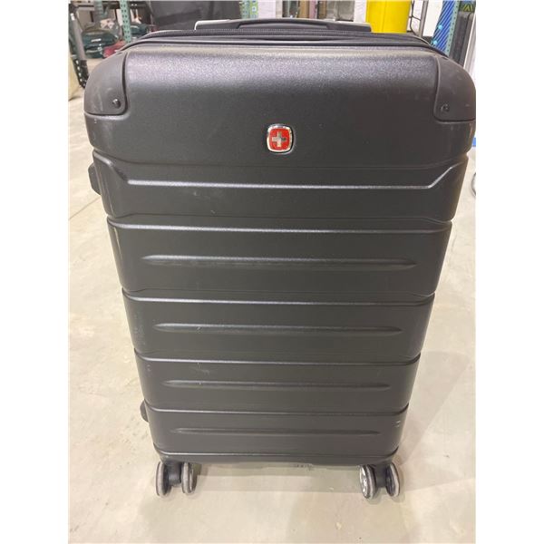 Swiss Gear hard shell rolling suitcase
