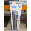 Image 1 : Seville classics ultra slim line tower fan with remote control