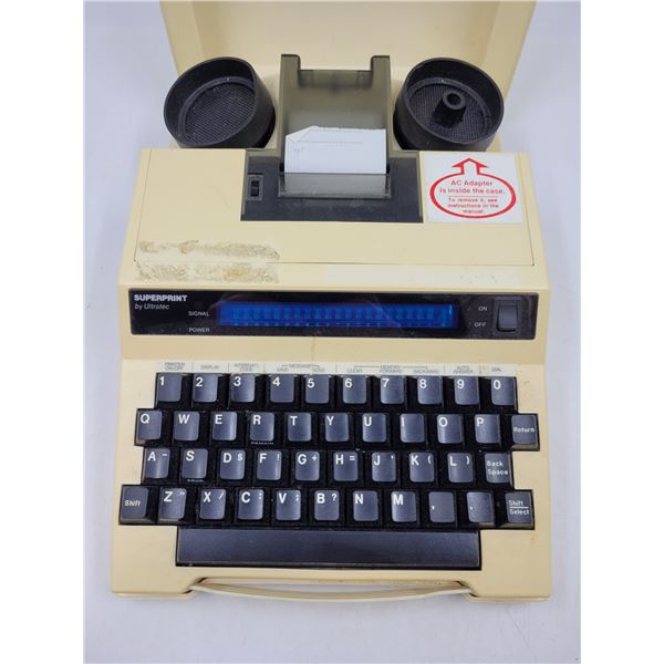 Vintage Ultratec Superprint Teletype - Text to Telephone Printer