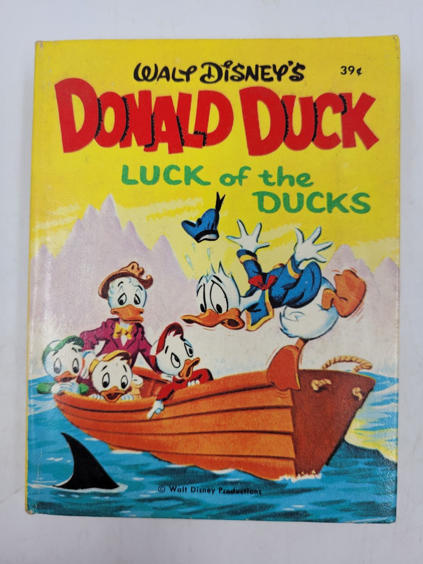Vintage Big Little Book: Disney's Donald Duck Luck of the Ducks
