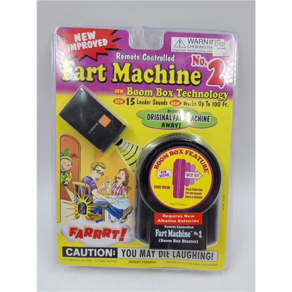 Remote Controlled Fart Machine with Boom Box Technology