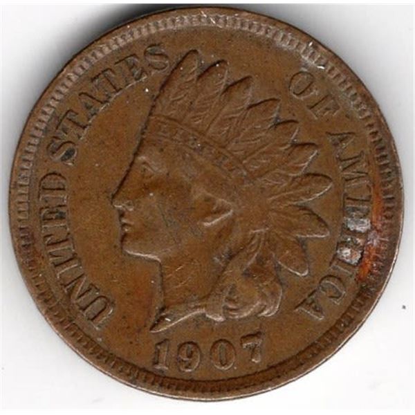 1907 Indian Head Cent