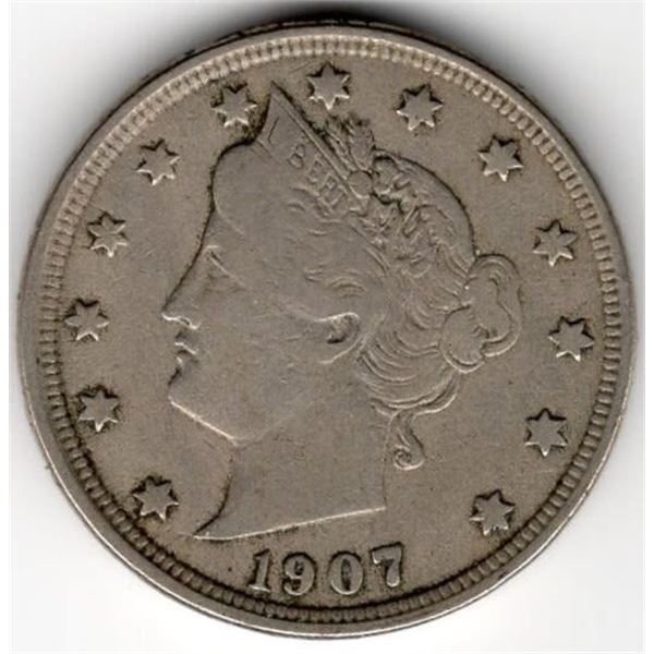 1907 V Nickel
