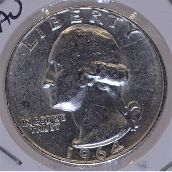1964 Washington Quarter