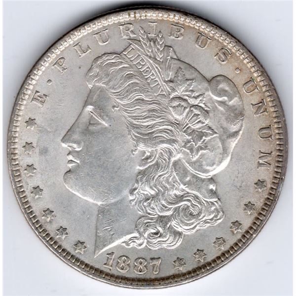 1887 Morgan Dollar