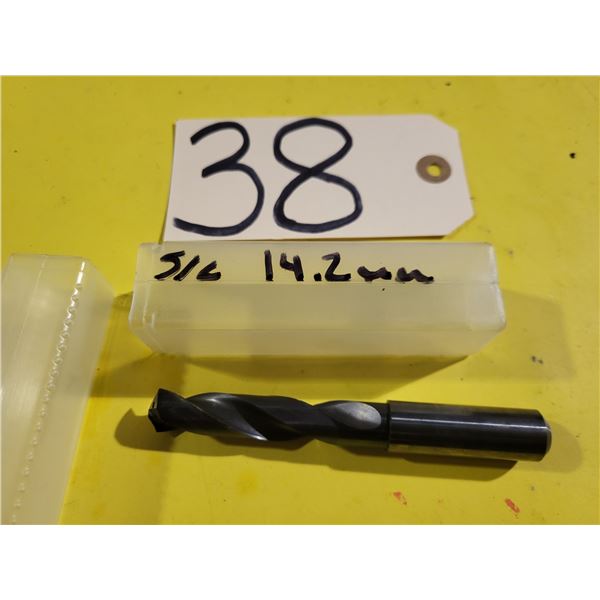 Solid Carbide Drill 14.2mm (,558") regrinded