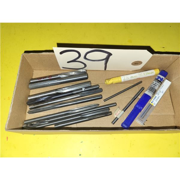 Lot(15) of assorted Solid Carbide Reameer