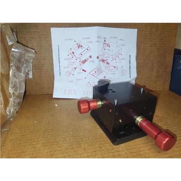 New LEX-100 X-Y Table Attachment