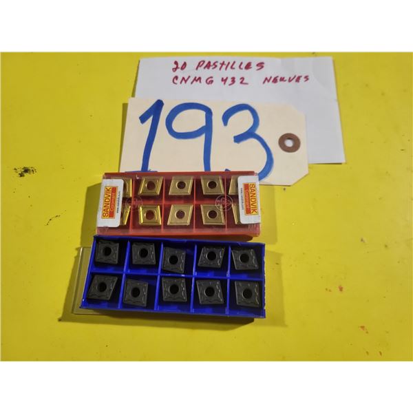 New SandVik Insert CNMG 432