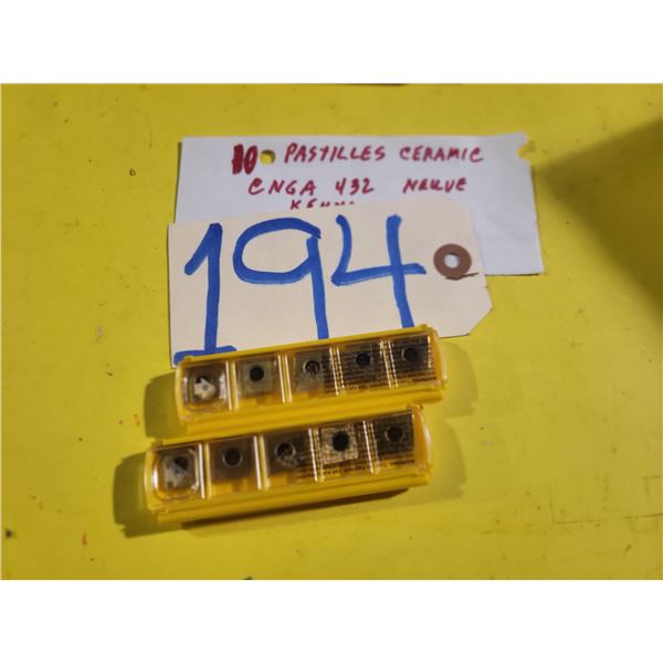 New Kennametal Ceramic Insert CNGA 432