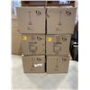 Image 1 : 6 BRAND NEW BLACK BERELLI PENDANT LIGHTS