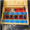 Image 2 : MASTERCRAFT ROUTER AND BITS IN WOODEN CASE