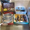 Image 1 : JOIST HANGERS, METAL WIRE AND ASSORTED TOOLS
