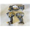 Image 1 : CORDLESS DEWALT TOOLS, NO BATTERIES