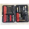 Image 2 : CRAFTSMAN DRIL BIT SET AND SMALL TOOL BAG W/ SCREWDRIVERS, ETC