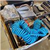 Image 2 : TV MOUNT AND ASSORTED TOOLS