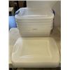 Image 2 : 12 SMALL TOTES AND BINS WITH LIDS