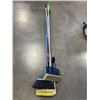 Image 4 : BROOMS, MOP AND SEED SPREADER