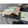 Image 1 : APPROX 300 NEW PAIRS OF SIZE MEDIUM GREEN RUBBER GLOVES