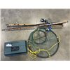 Image 1 : FISHING TACKLEBOX, NET AND RODS WITH REELS