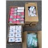 Image 2 : 3 BOXES OF ASSORTED FACE MASKS