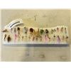 Image 2 : 30 CRAB AND MINNOW FLIES FOR BONE FISH, SNOOK, ETC