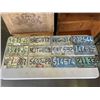 Image 1 : LOT OF 12 VINTAGE LICENSE PLATES