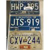Image 2 : LOT OF 12 VINTAGE LICENSE PLATES